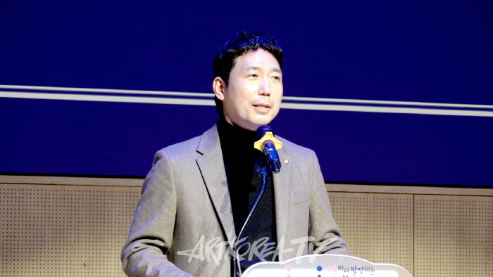 이정헌 광진구 갑 국회의원-사진 김한정 기자