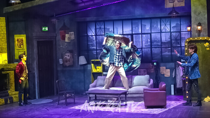 뮤지컬 '#0528' 스페셜 커튼콜(에기 역 조훈, 도리스 역 현석준, 브랜든 역 심수호) 2025.11.21 사진 ⓒ아트코리아방송 이용선 기자