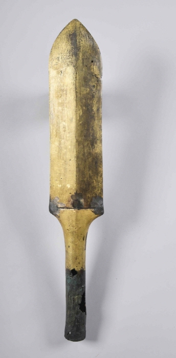 월정사팔각구층석탑 금속장엄물 선단부-사진제공 월정사박물관