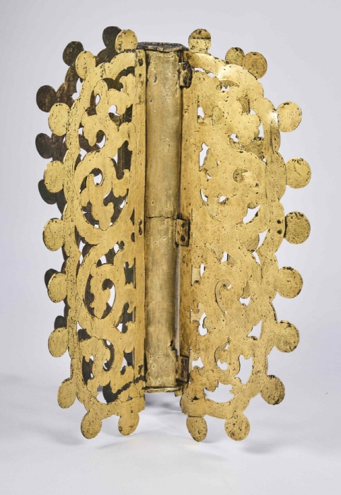 월정사팔각구층석탑 금속장엄물 수연-사진제공 월정사박물관