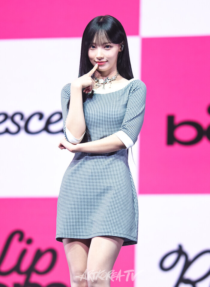 리센느 미니 3집 '립 밤'(lip bomb) 발매 기념 쇼케이스(원이) 2025.11.25 사진 ⓒ아트코리아방송 이용선 기자