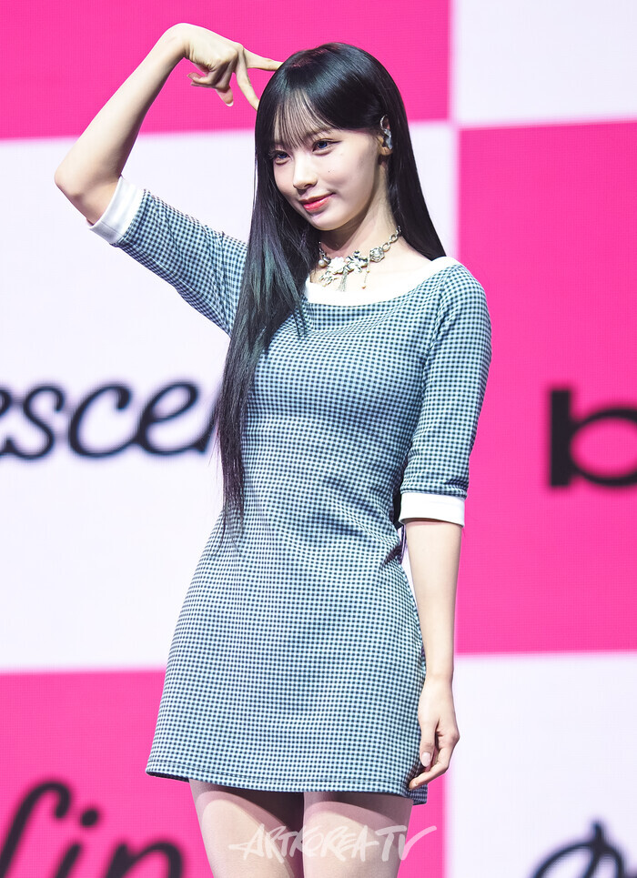 리센느 미니 3집 '립 밤'(lip bomb) 발매 기념 쇼케이스(원이) 2025.11.25 사진 ⓒ아트코리아방송 이용선 기자