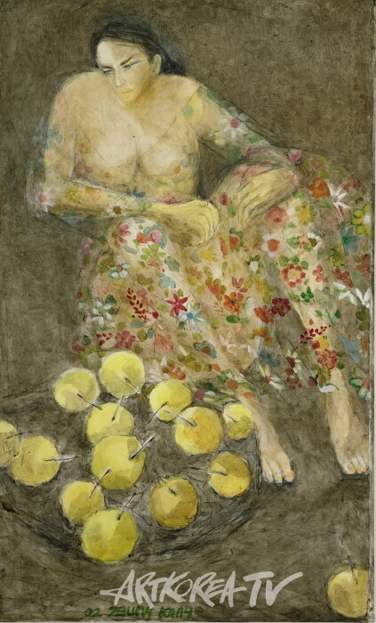 강정희 작가 ‘형상의 서정’전-사진촬영 김한정 기자