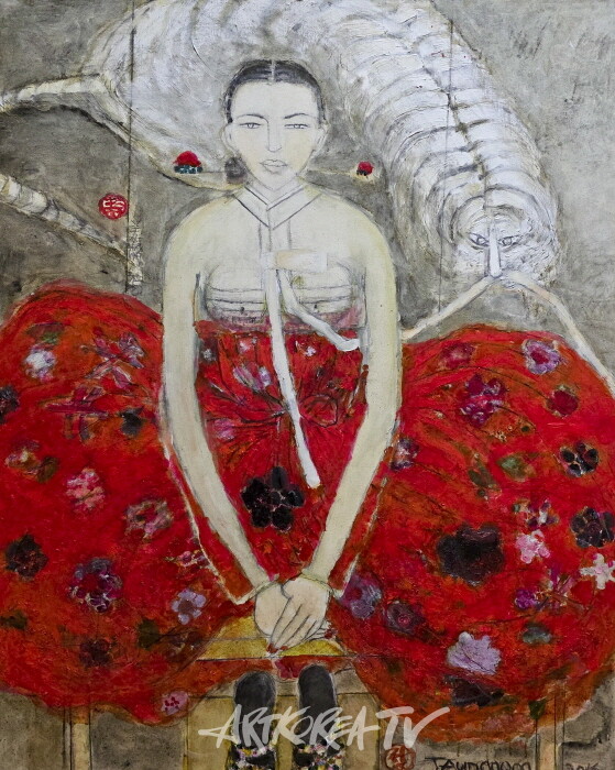 강정희 작가 ‘형상의 서정’전-사진촬영 김한정 기자