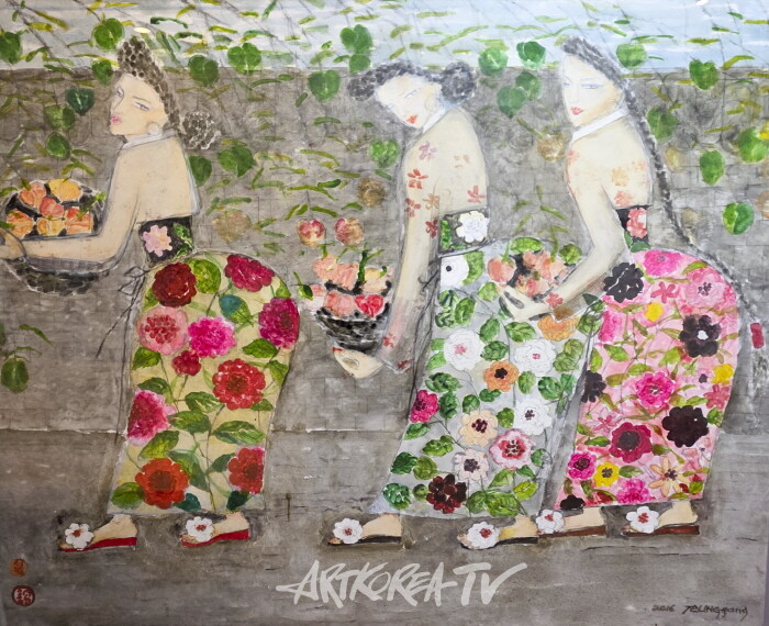 강정희 작가 ‘형상의 서정’전-사진촬영 김한정 기자