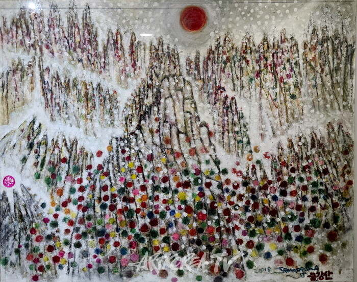 강정희 작가 ‘형상의 서정’전-사진촬영 김한정 기자