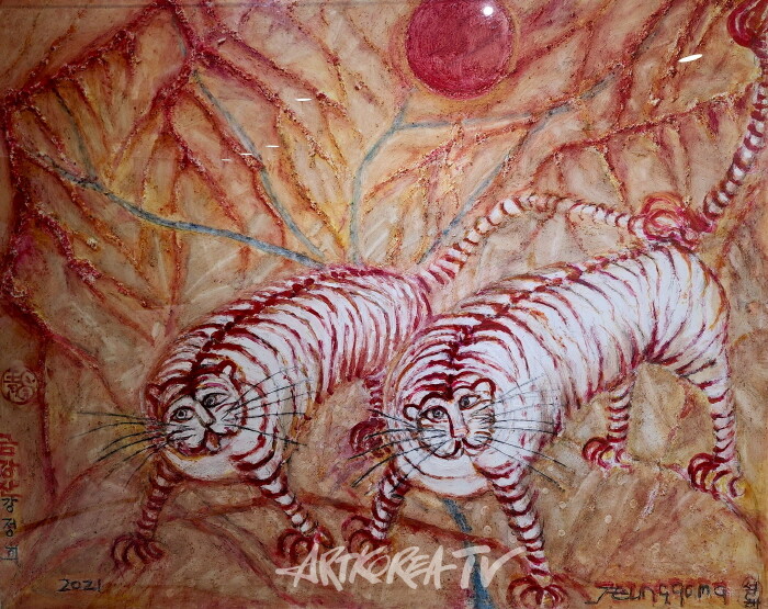 강정희 작가 ‘형상의 서정’전-사진촬영 김한정 기자