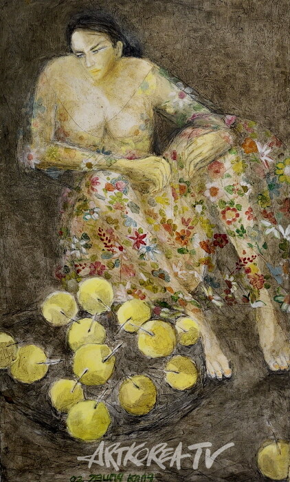 강정희 작가 ‘형상의 서정’전-사진촬영 김한정 기자