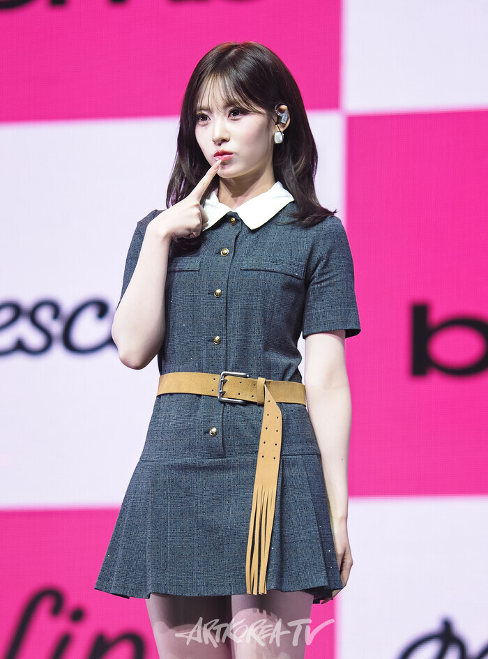 리센느 미니 3집 '립 밤'(lip bomb) 발매 기념 쇼케이스(리브) 2025.11.25 사진 ⓒ아트코리아방송 이용선 기자