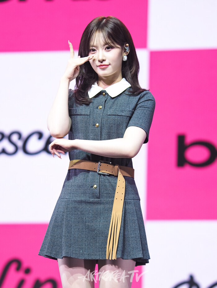 리센느 미니 3집 '립 밤'(lip bomb) 발매 기념 쇼케이스(리브) 2025.11.25 사진 ⓒ아트코리아방송 이용선 기자