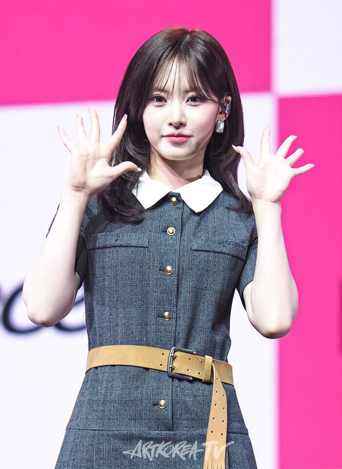 리센느 미니 3집 '립 밤'(lip bomb) 발매 기념 쇼케이스(리브) 2025.11.25 사진 ⓒ아트코리아방송 이용선 기자