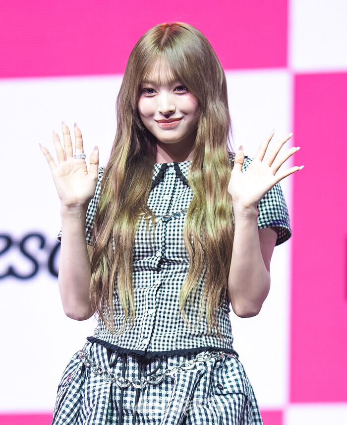 리센느 미니 3집 '립 밤'(lip bomb) 발매 기념 쇼케이스(미나미) 2025.11.25 사진 ⓒ아트코리아방송 이용선 기자