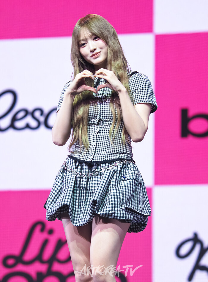 리센느 미니 3집 '립 밤'(lip bomb) 발매 기념 쇼케이스(미나미) 2025.11.25 사진 ⓒ아트코리아방송 이용선 기자