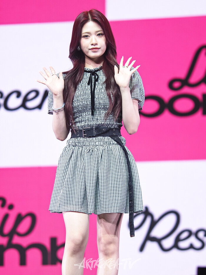 리센느 미니 3집 '립 밤'(lip bomb) 발매 기념 쇼케이스(제나) 2025.11.25 사진 ⓒ아트코리아방송 이용선 기자