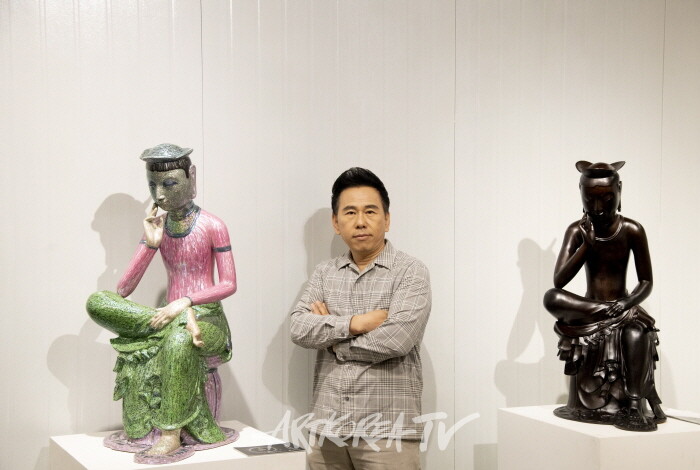 이태양 개인전 'The Art of Reflection-사유의 미학'-사진촬영 김한정 기자