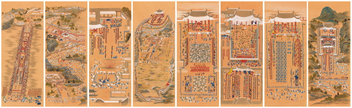 수원화성능행도 205x608cm(8첩)-사진제공 국립아시아문화전당