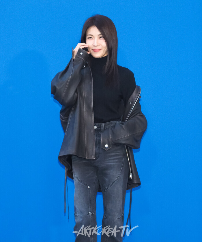 '타임 서울(TIME SEOUL)' 오픈 기념 포토월 행사(하지원) 2025.11.05 사진 ⓒ아트코리아방송 이용선 기자