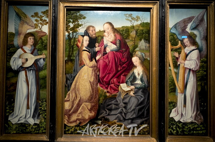 겔리아나 부자르니니-이탈리아-성모자와 어린 세례자 요한 그리고 천사들-사진촬영 김한정 기자