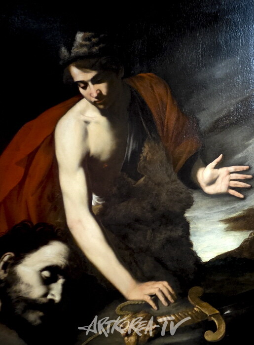 안토니오 니 벨리스-이탈리아-골리앗의 머리를 든 다윗 -사진촬영 김한정 기자