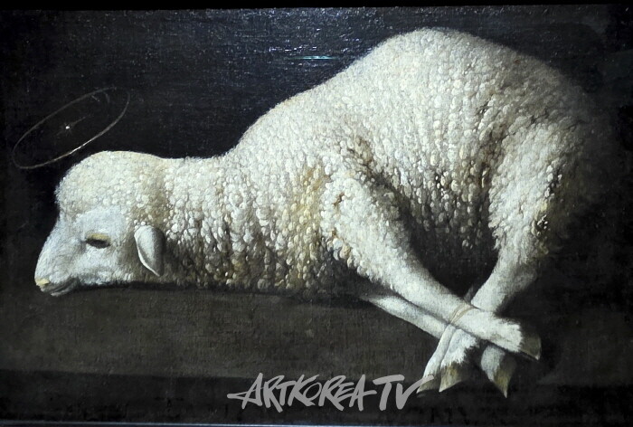 프란시스코 데 수르바란-스페인-하나님의 어린 양-사진촬영 김한정 기자