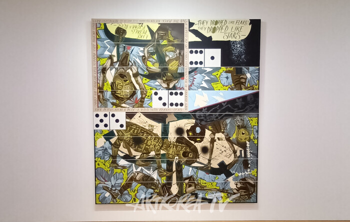 래리 피트먼 두 번째 개인전 '카프리초스와 야상곡' 기자간담회(Capricho #8, 2015) 2025.11.06 사진 ⓒ아트코리아방송 이용선 기자