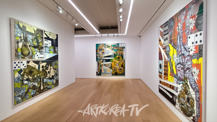 래리 피트먼 두 번째 개인전 '카프리초스와 야상곡' 기자간담회. 2025.11.06 사진 ⓒ아트코리아방송 이용선 기자