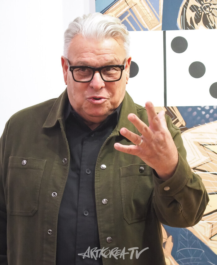 래리 피트먼 두 번째 개인전 '카프리초스와 야상곡' 기자간담회(래리 피트먼) 2025.11.06 사진 ⓒ아트코리아방송 이용선 기자