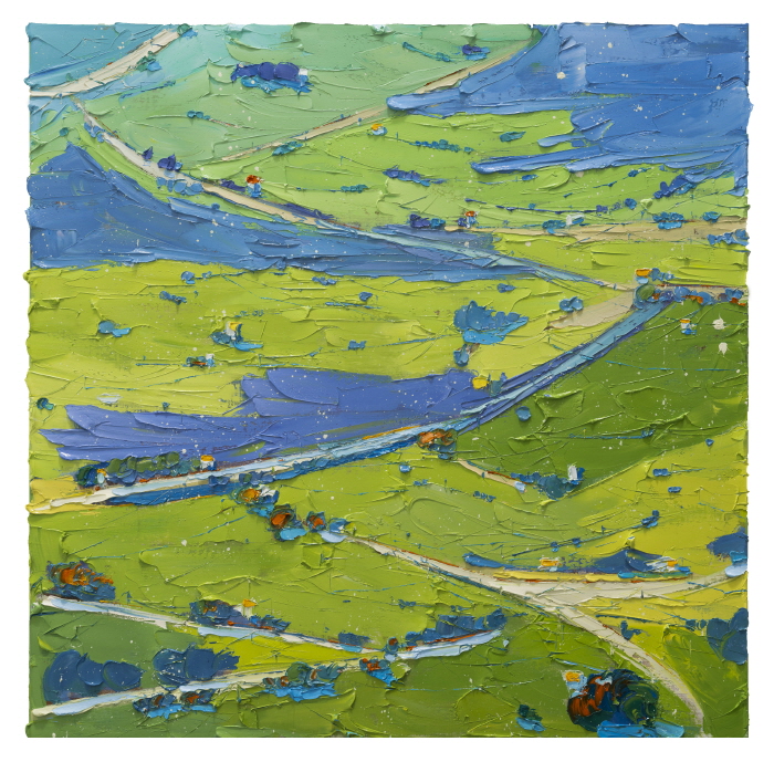 Slow Living, Oil on Canvas, 145.5x 89.4cm, 2025-사진제공 김주민 작가