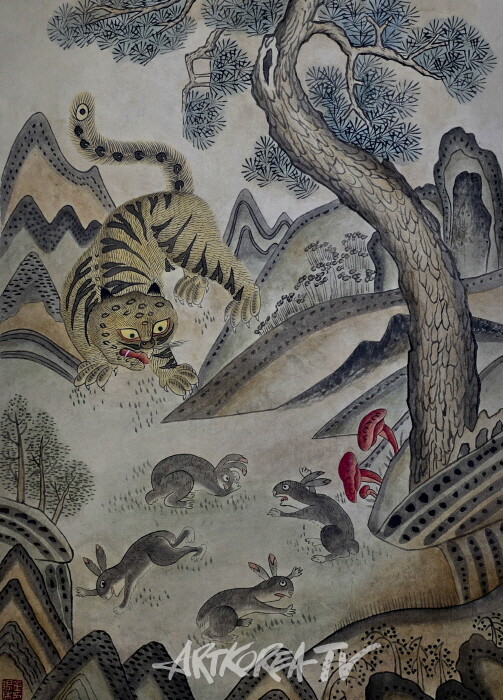 민화작품-사진촬영 김한정기자