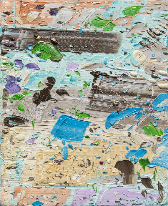 거기, 살아있음에 대하여,봄_202502-oil on canvas-65.1x53cm-2025-사진제공 갤러리 진선