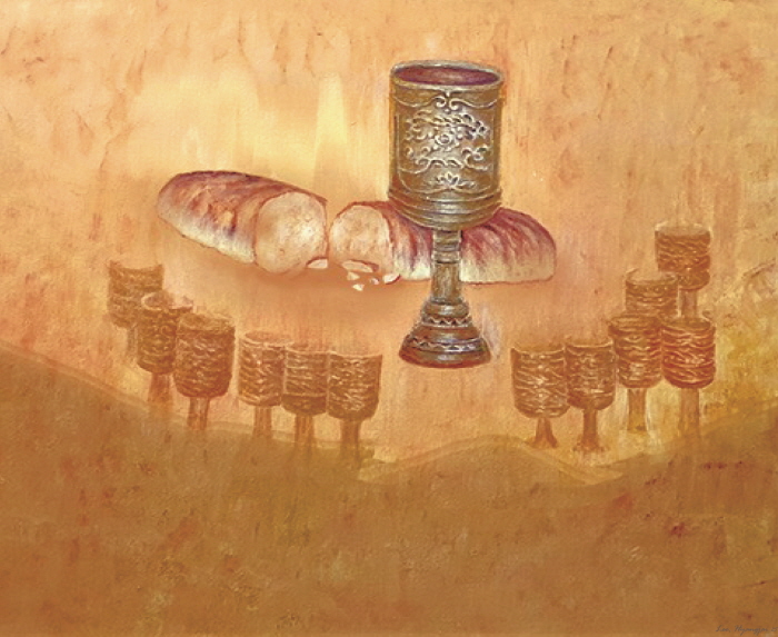 이향재, 신앙심을 예술로 표현하면서 자신의 삶을 반추-사진제공 박명인 미술평론가