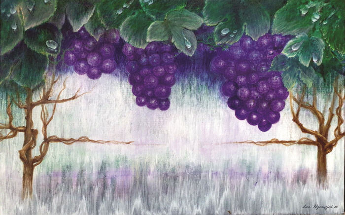 이향재, 신앙심을 예술로 표현하면서 자신의 삶을 반추-사진제공 박명인 미술평론가