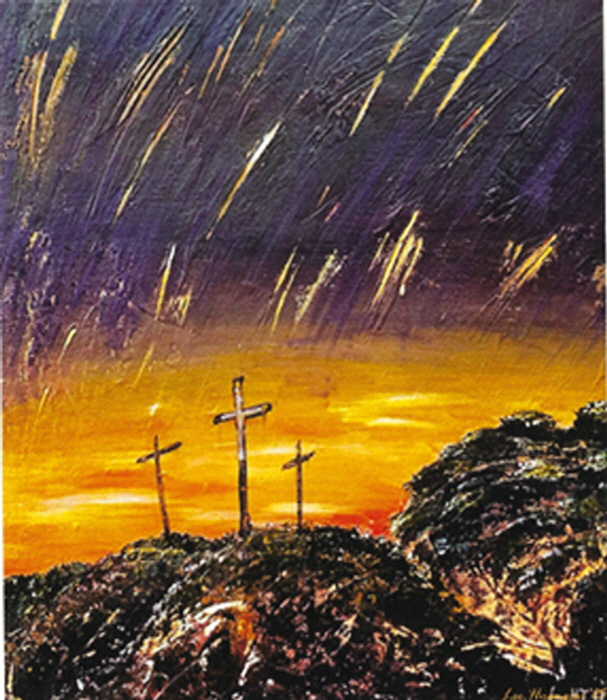 이향재, 신앙심을 예술로 표현하면서 자신의 삶을 반추-사진제공 박명인 미술평론가