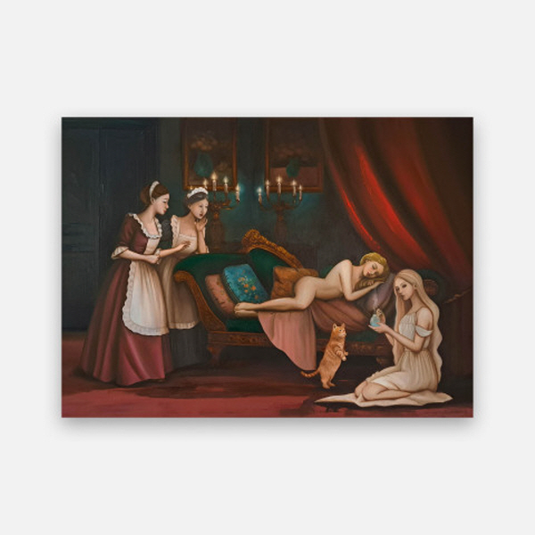 김재이 개인전-완두콩 공주 3_Oil on Canvas 100x72.7cm-사진제공 김재이 작가