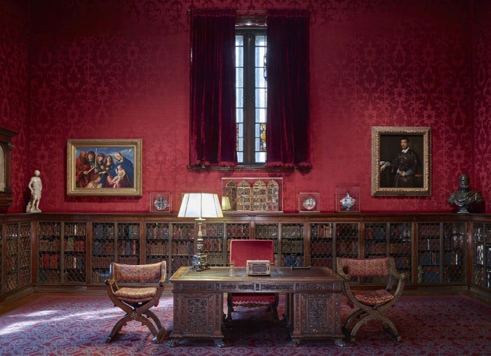 J. 피어폰트 모건 서재의 서쪽 방. 사진-모건 도서관 제공