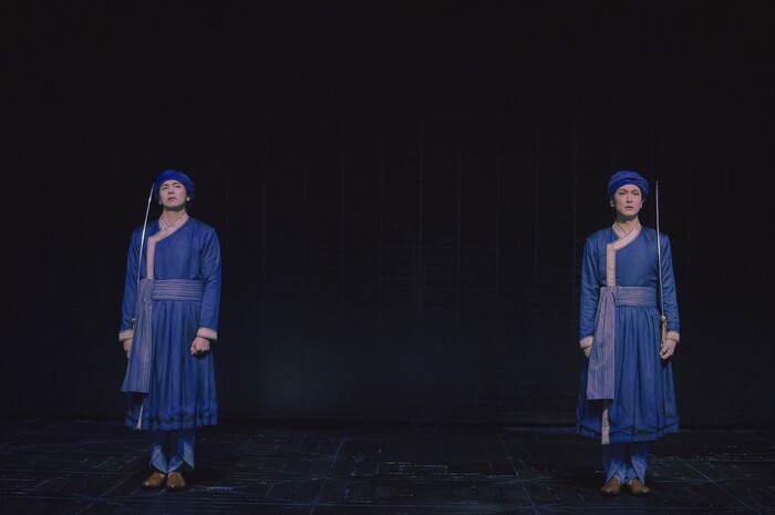 연극 '타지마할의 근위병' 공연 사진(백석광,박은석) 제공 달컴퍼니