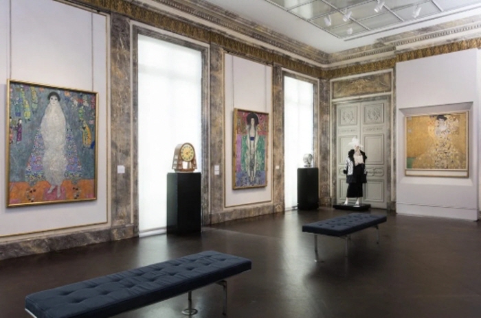 특별전 '클림트와 빈 황금기 여성들, 1900-1918'의 설치 전경. 이미지 제공-Neue Galerie New York.