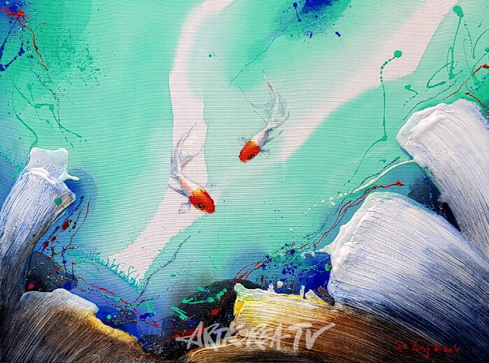 정종욱 작가 개인전 '생동하는 에너지, 그림으로 만나다'