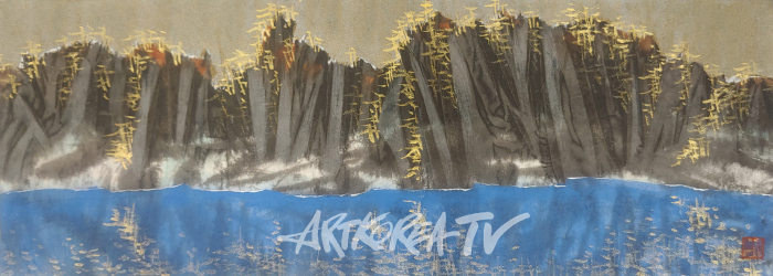 김종해 초대전 '청호산수를 그리다'