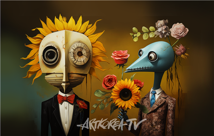 네오초현실주의 천재작가 엘리다니 특별초대전 갤러리스테어에서 전시