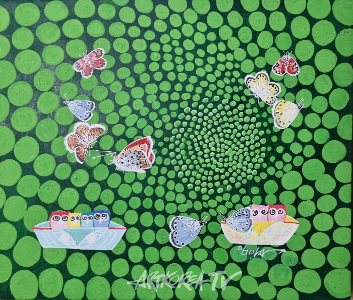 임미자 작가, 일본 교토부립미술관에서 '한,일거장 교류전'