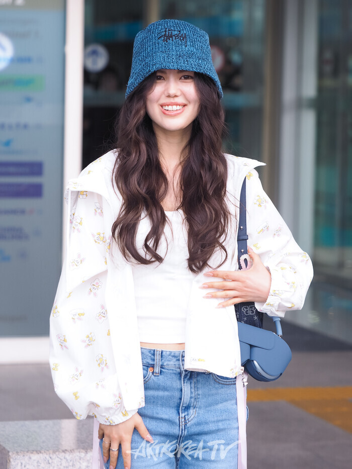 [AK화보] 올리비아 마쉬, 시드니 출국 앞서 한 컷