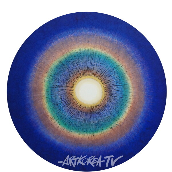 빛의 화가 방혜자, 퐁피두에서 개인전