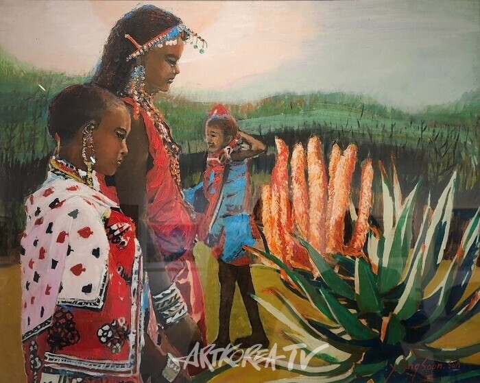 서양화가 서양순 해외 풍물 개인전