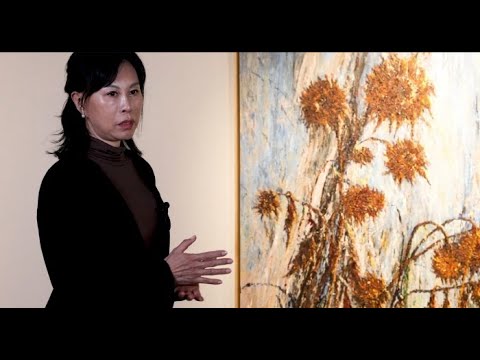 '해바라기와 철학의 조화, 왕영미 작가의 ‘영원회귀’ 개인전'