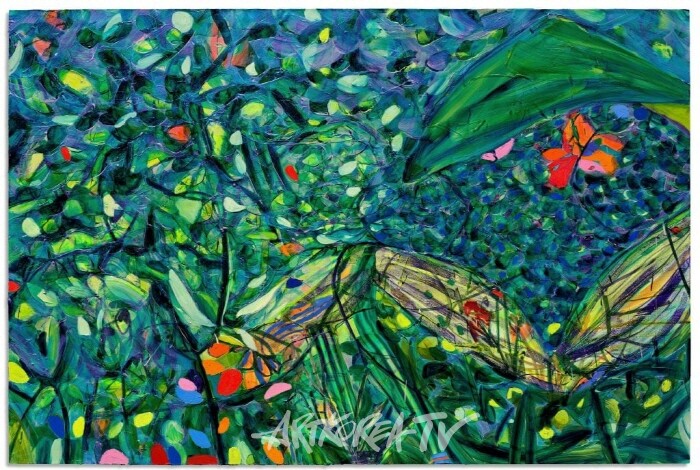 현대 추상화를 재 정의하는 떠오르는 스타 'Jadé Fadojutimi'