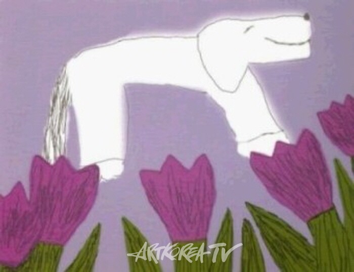 토종 화가 '점선'의 그림읽기와 아이리스