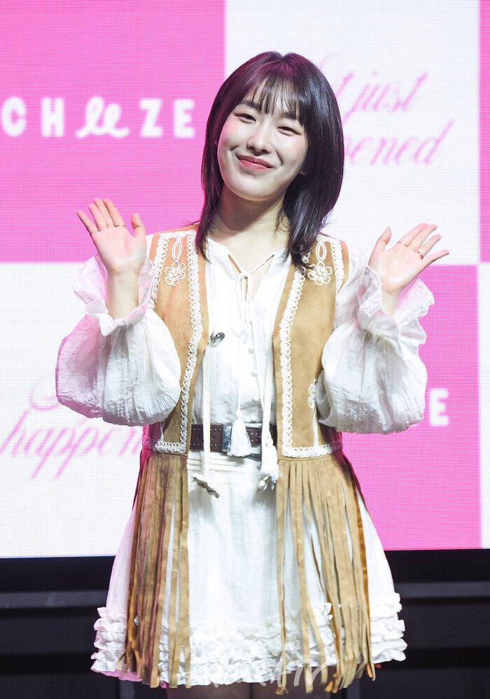 [AK포토] 치즈, 첫 쇼케이스 첫 포즈