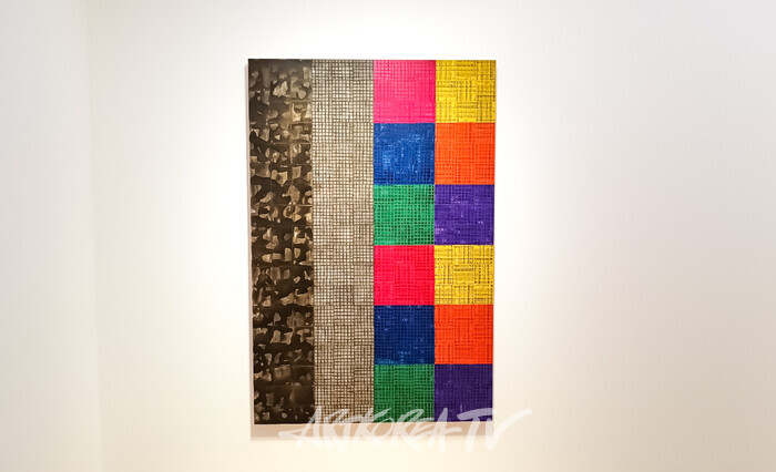 [AK현장] 리만머핀 서울 '네모: Nemo' ... 사각형 네모들이 만들어내는 여백 속 기억들 (종합)