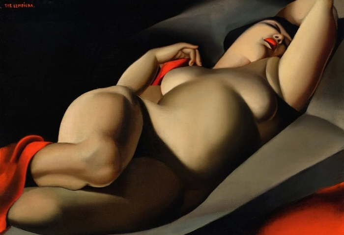 [기획특집-런던 소더비 경매] 타마라 드 렘피카 누드 명작, 1,200만 달러 낙찰 예상